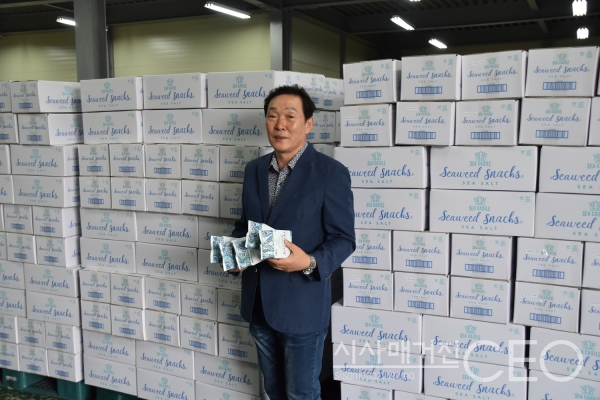 산(酸)이 없는 건강한 김으로 글로벌 식품 시장에 도전하다