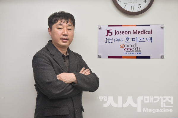 조선메디칼 김은석 대표 “세계 최초의 세라믹 수액 세트 개발, 이제 급여 혜택으로 전 국민이 더 저렴하게 사용할 수 있게 됐습니다”
