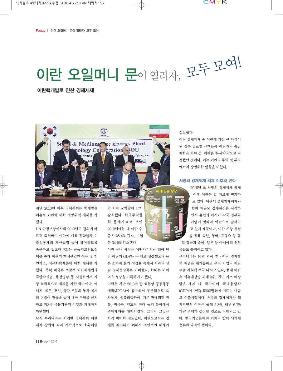 이란 오일머니 문이 열리자, 모두 모여!